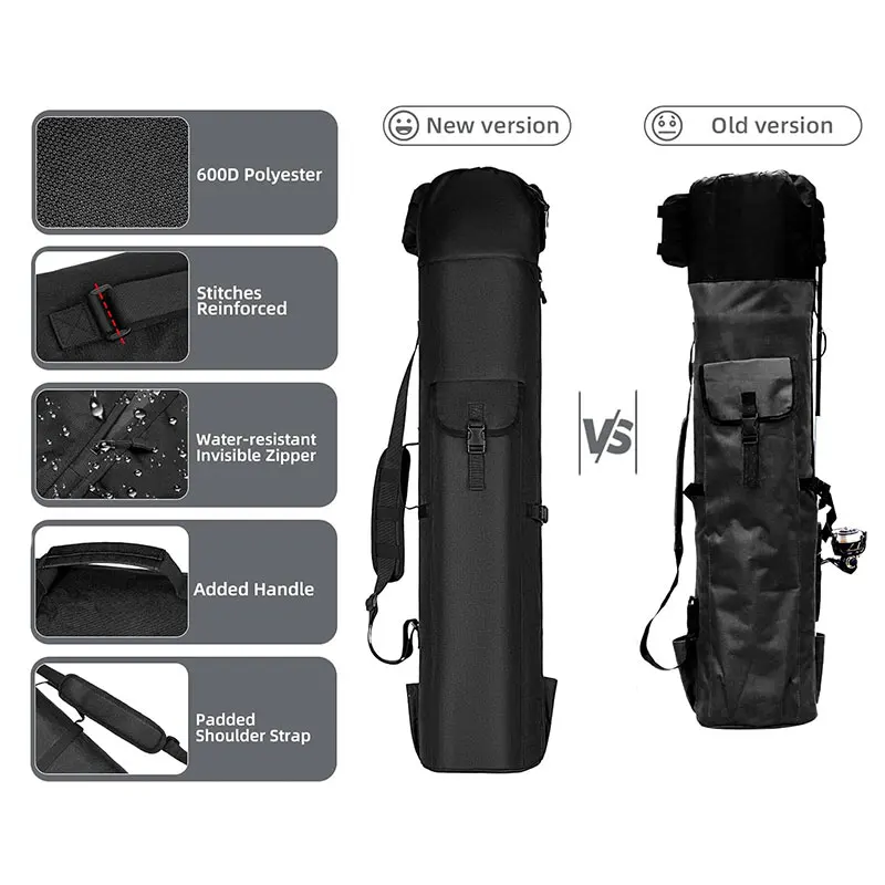 Manufacture Wholesale High Quality Durable Boating Portable Ocean Lightweight Outdoor Travel Camping Fly Fish Rod Pack