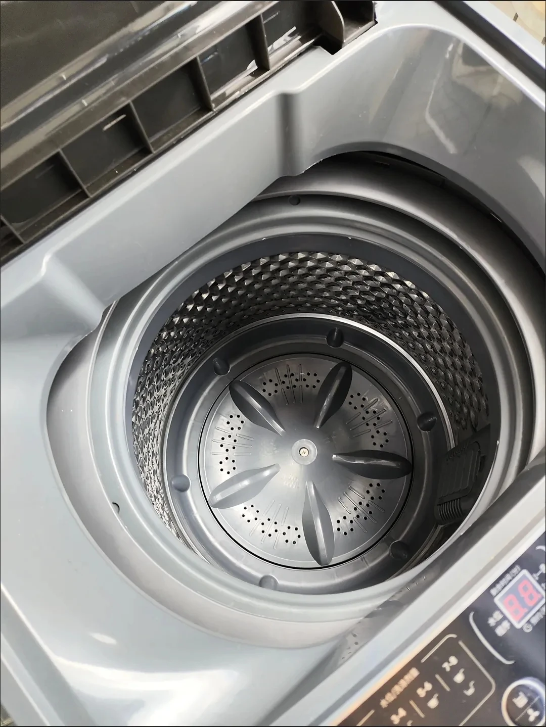 16KG automatic mini washer-dryer intelligent pulley dormitory hotel rental new, English, German operation of stainless steel