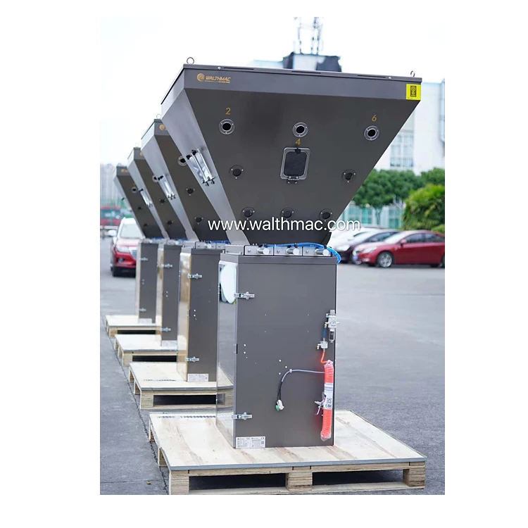 Plastic raw materials loss in weight  feeder mixer peletizadora plastic dana machine