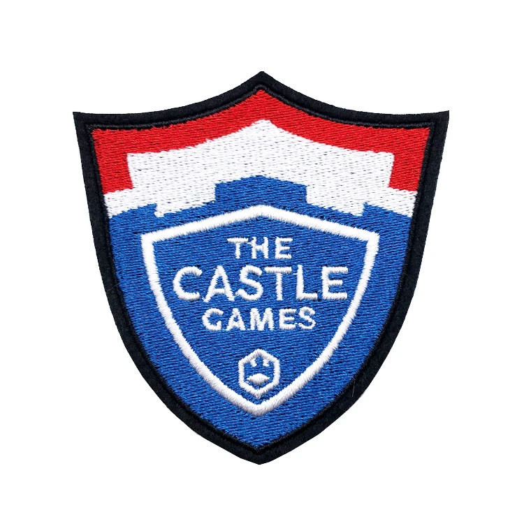 High Quality Embroidered Patches Custom Embroidery Logo Patches Fabric Embroidery Badges