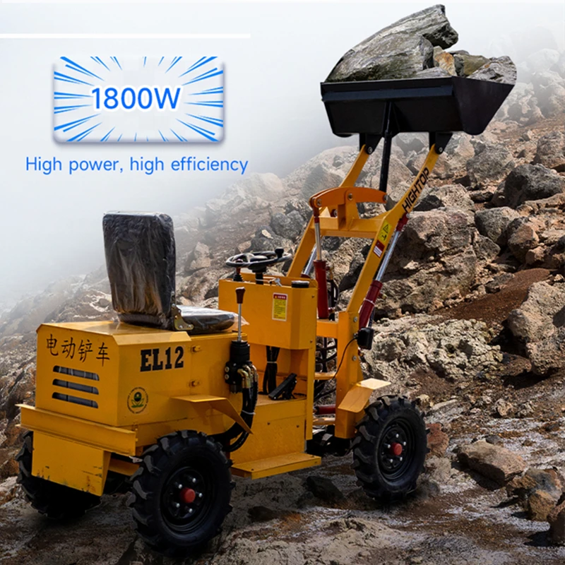 Electric Loader Multi Function Small Electric Loader Hydraulic Lifting Arm 500kg 600kg Factory Direct Sale