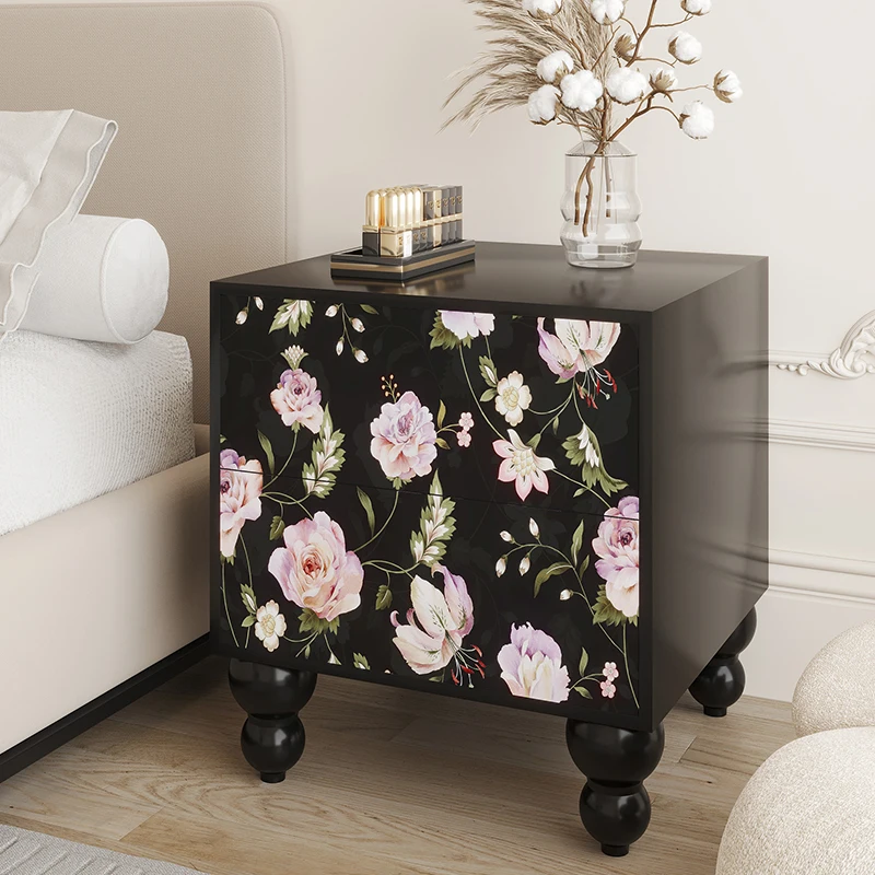 Wallpaper 3D Home Decoration Self Adhesive Vintage Flower  Pvc Peel And Stick Wallpaper For Bedroom Living Room Walls