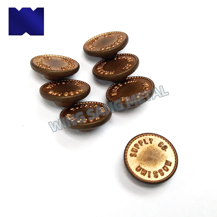 China Wholesale Garment Accessories Decorative Stainless Steel Rivets For Jackets Clothes Leather  Bag