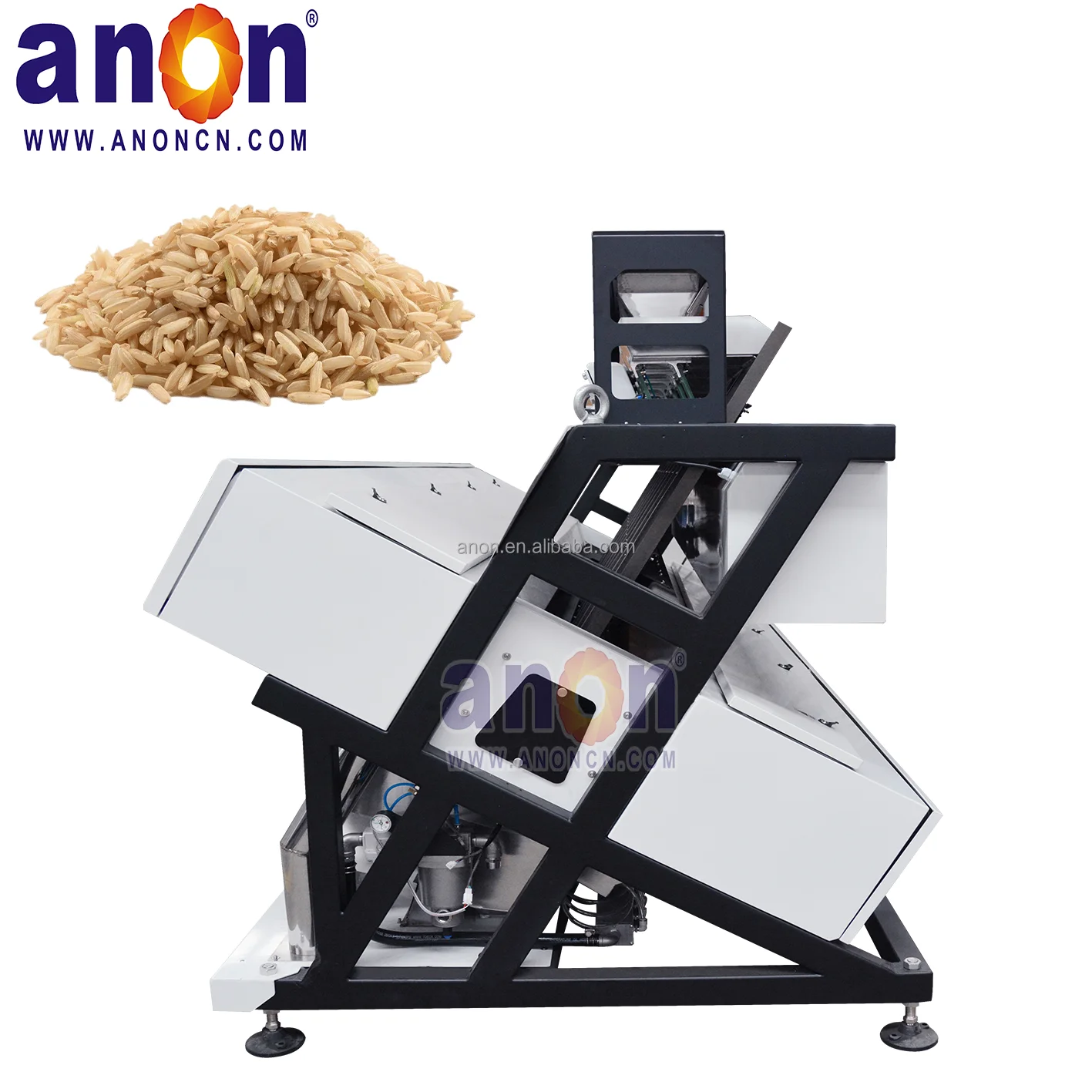 ANON CCD Grain Processing Equipment Multifunction Grain Color Sorter Machine Coffee Bean Color Sorter