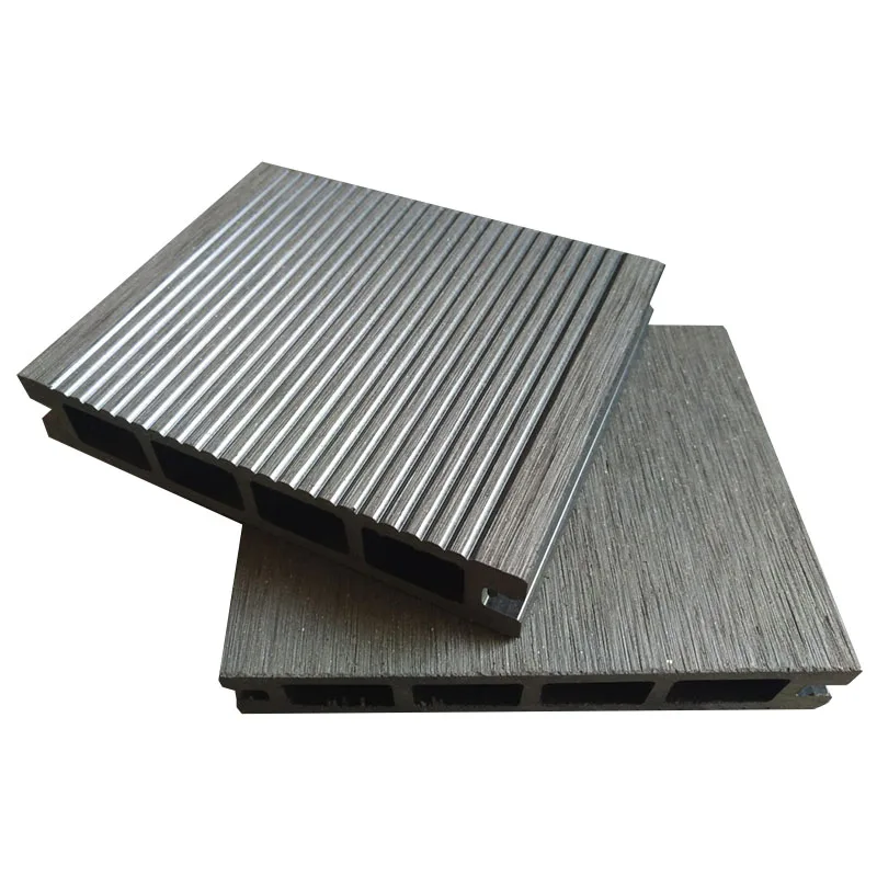 
High Quality easy Installation Rubber WPC Decking Outdoor Floor 
