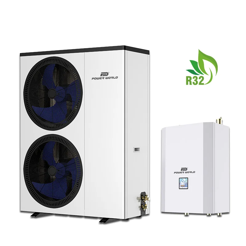 Italian popular heat pumps EVI inverter split solar water heater system guangzhou air split heat pumps