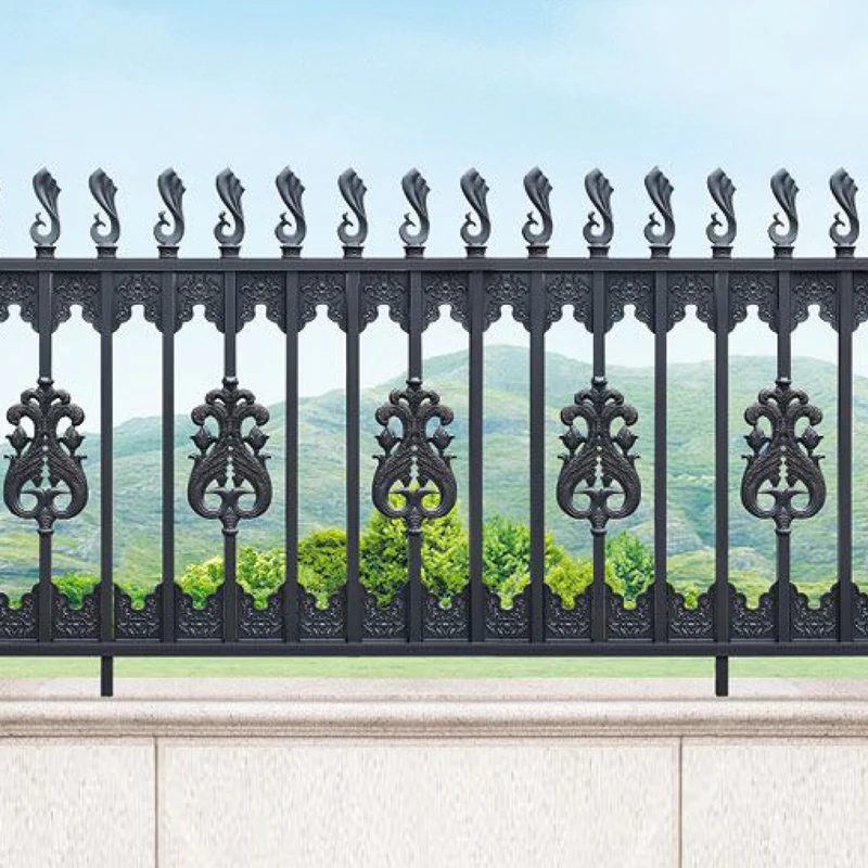 Wholesale Chinese Style Villa Veranda Balcony Horizontal Railing Grill Designs