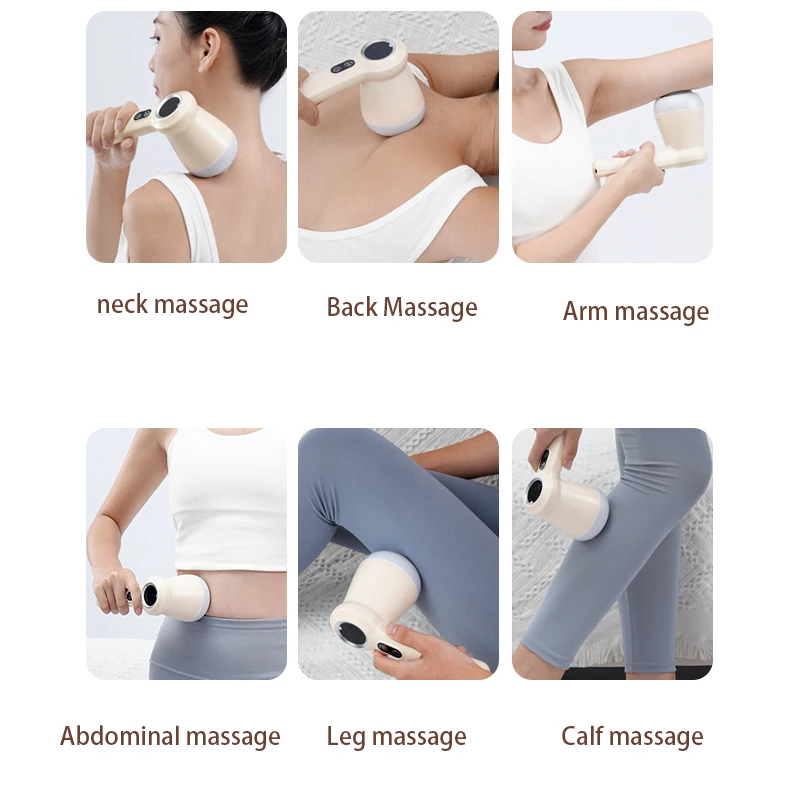 YOUTUO YT-575 Wholesale home use percussion vibrating hammer body vibrator handy cellulite slimming massager