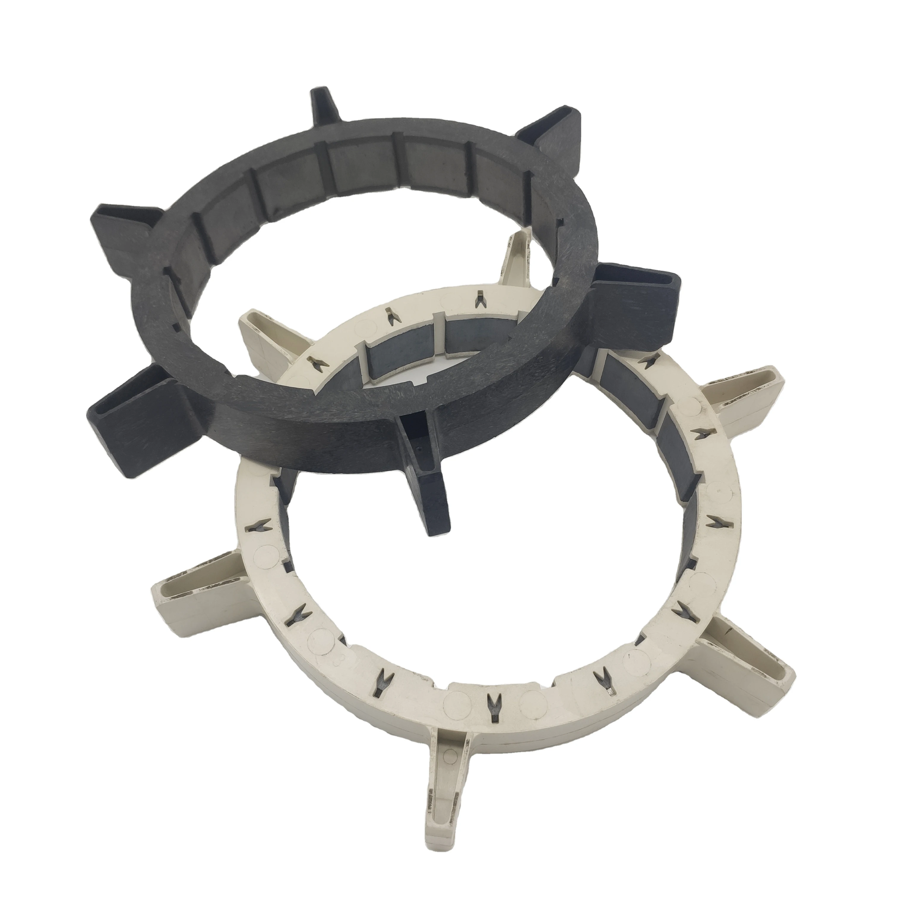 Wholesale   Arc ferrite multipole magnet soft core magnet with cheap price high quality for bldc motor rotor fan magnet ring