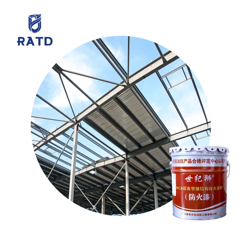ultra-thin water based intumescent china factory fireproof paint for steel structure fire retardant coating
