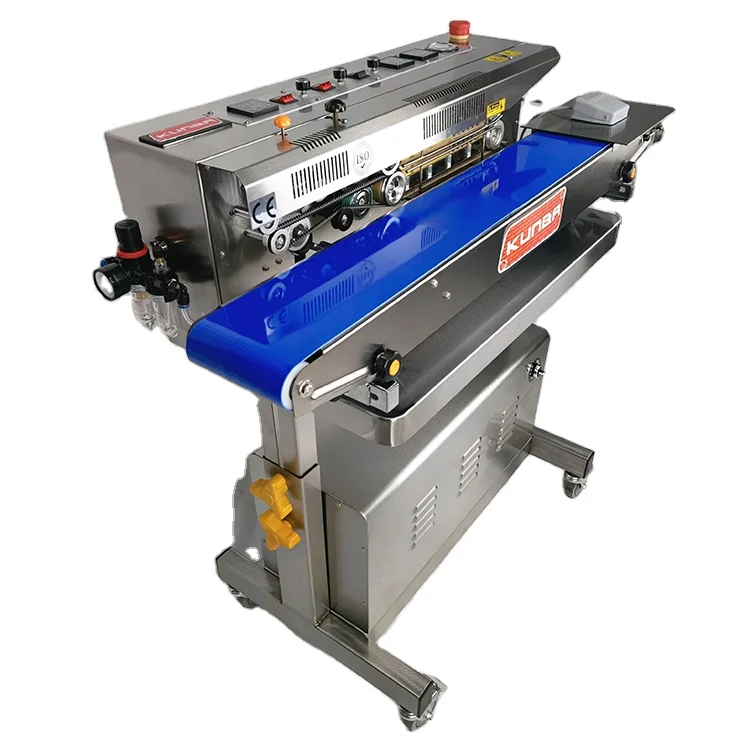 Horizontal nitrogen flushing continuous sealing machine, automatic vacuum sealer machines plastic bags