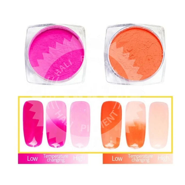 Thermochromic pigment powder in cosmetics Thermal powder Color change temperature powder for paint
