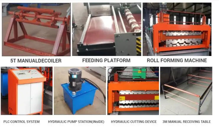 Factory Supply High Quality Floor Tiles Making Machine Roof Tile Making Machine
