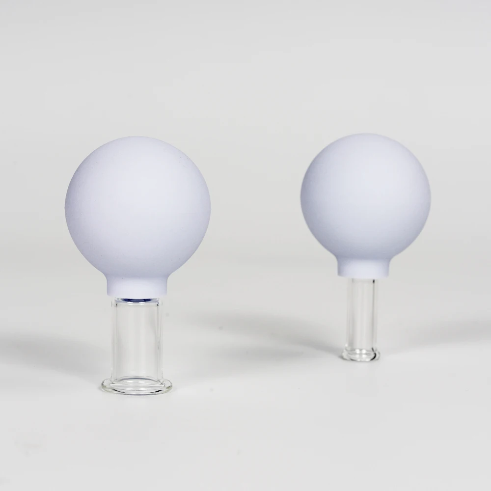 New Arrival!!  Set of 2 anti cellulite cup vacuum cupping massage facial suction cups therapy set