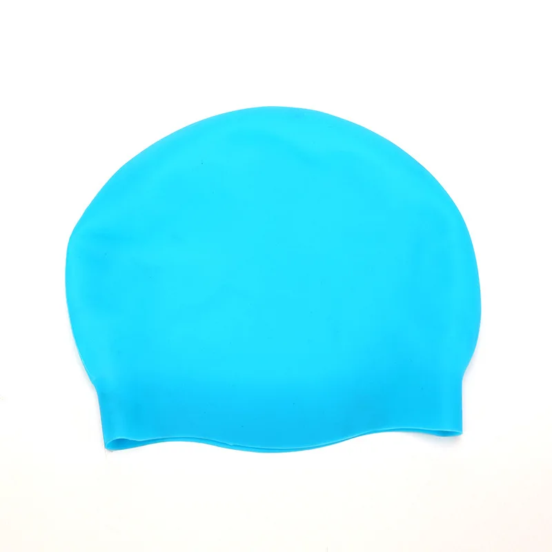 Silicone Cap Waterproof Swimming Hat Durable Non-slip Swim Pool Cap Elastic