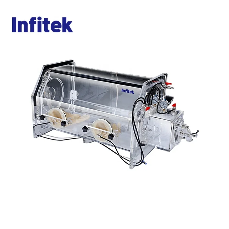 Infitek Acrylic Glass Vacuum Atmosphere Protection Glove Box-Type C, GB-C Series