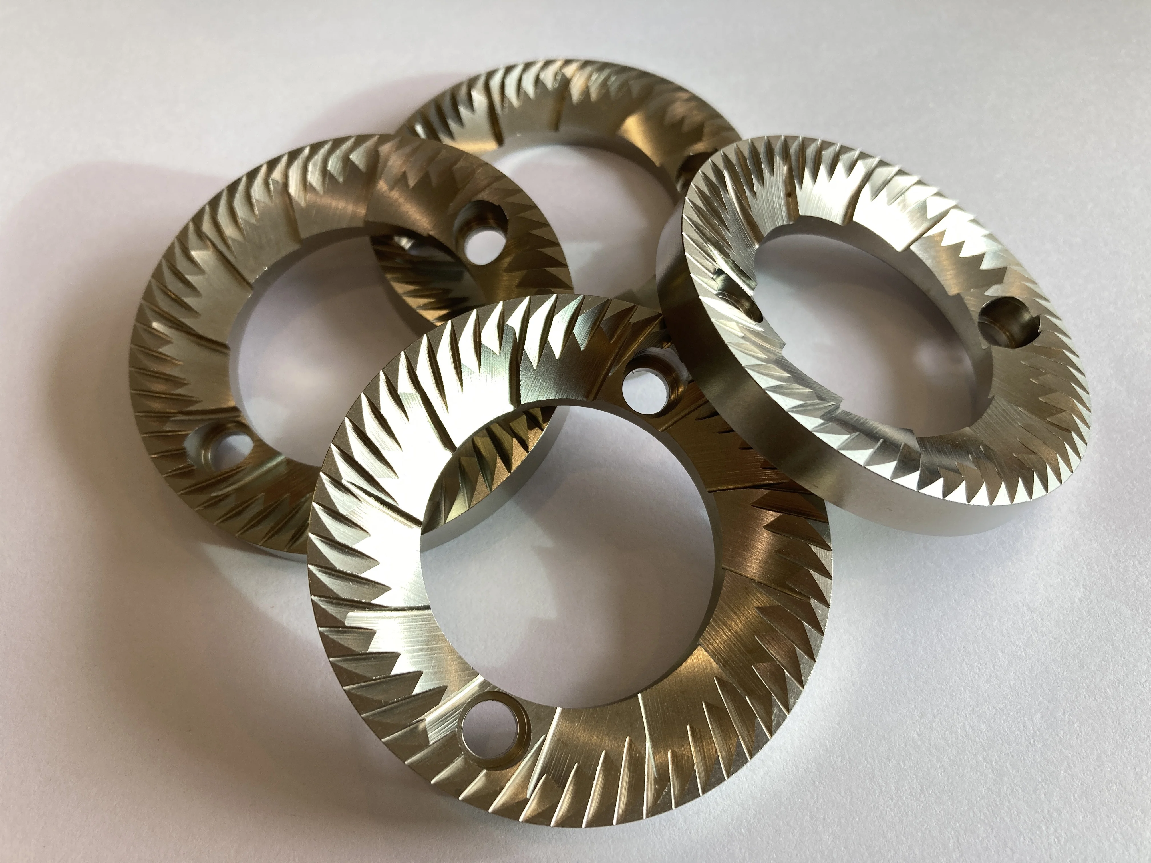 Original SUS420 Standard 59.5mm 60mm flat burr coffee grinders grinding burr blades for Coffee Gear replacement and improvement