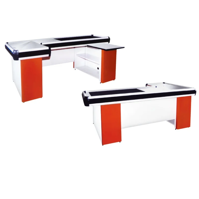 Factory Wholesale Supermarket Cashier Table Checkout Counter