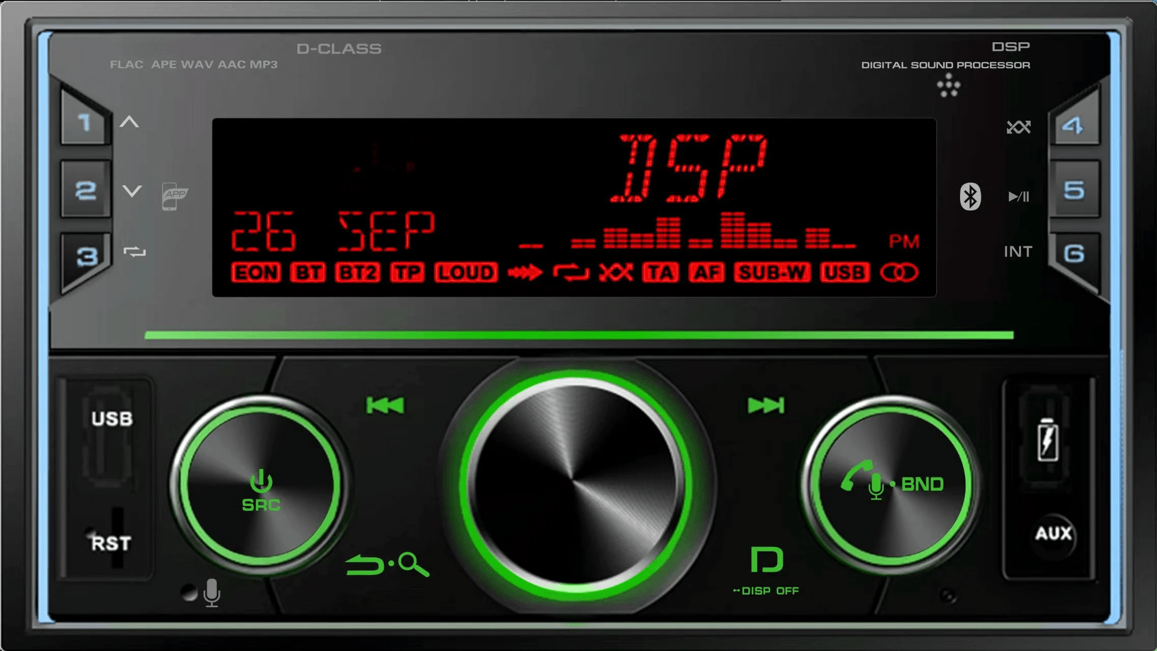 High Quality 7388 IC Car MP3 Music Player 12V Voltage Support Bluetooth & USB Connectivity