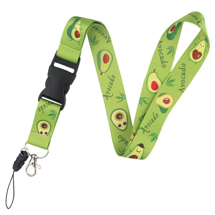 Cheap Sublimation neck strap printed lanyard with logo custom satin ribbon lanyard