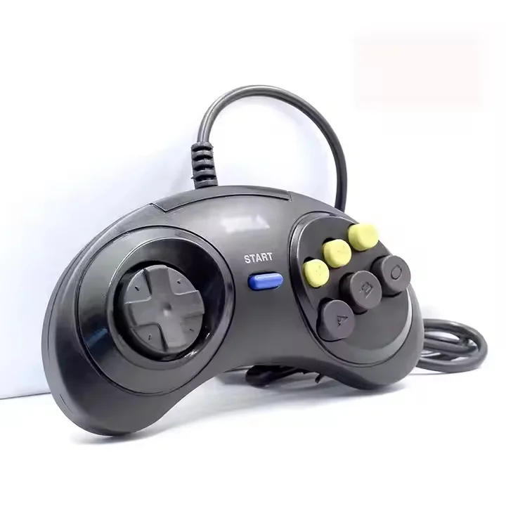For Segaes Saturn Controller Wired For Saturn System Game Controller With USB Classic Gamepad
