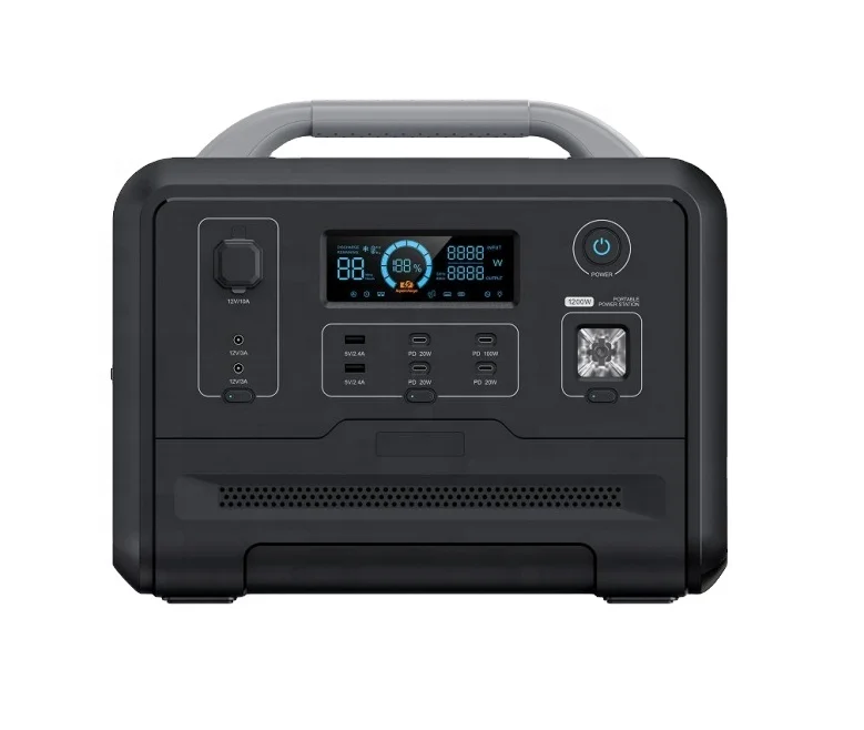 UPS 1200Wh Portable Power Bank AC DC 390000mAh USB Power Station for Travel Laptop Car Jump