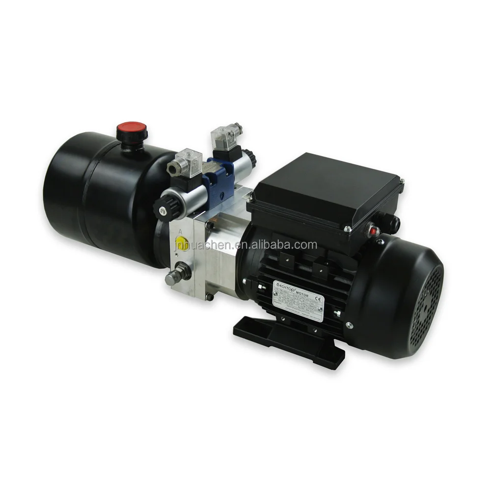 HCIC Compact Hydraulic Power Unit 24V DC 3L Tank Single Acting for Lifting and Pressing Systems