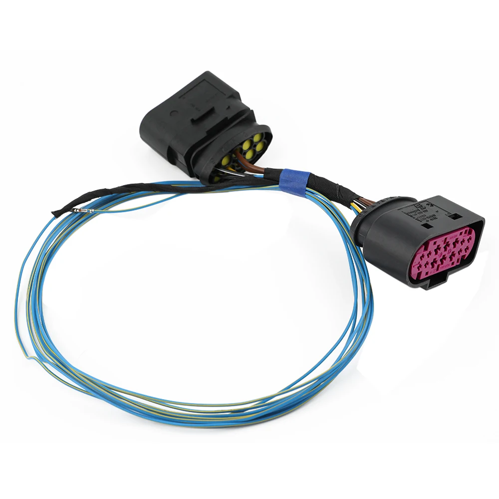 OEM 10 to 14 Pin HID Xenon Headlight Connector Adapter for Volkswagen Golf 6 MK6 VI High Quality