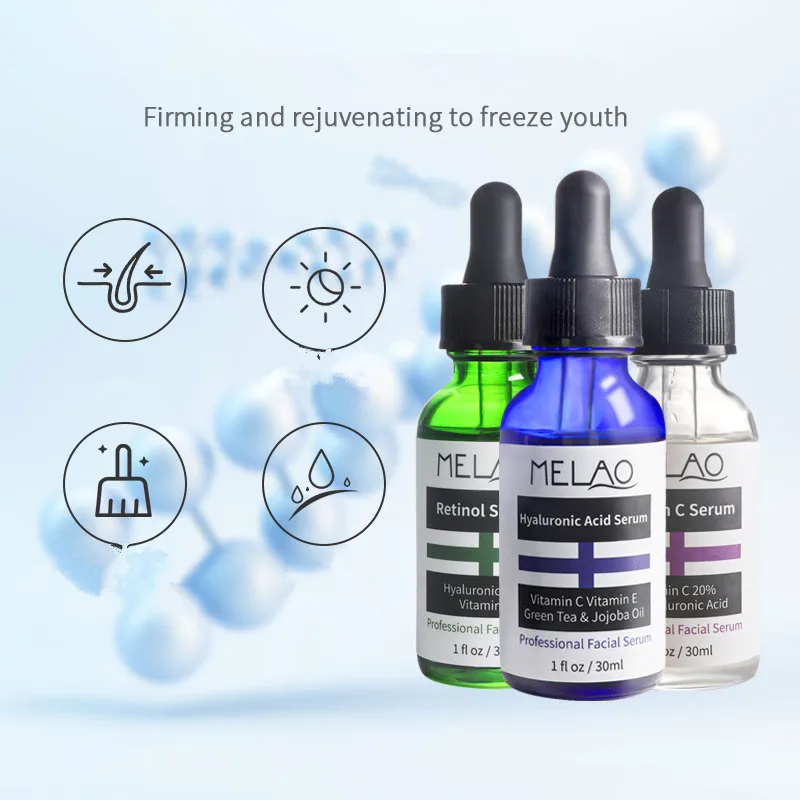 VC Retinol Hyaluronic Acid Serum  Serum Set Skin Care Kit Essence