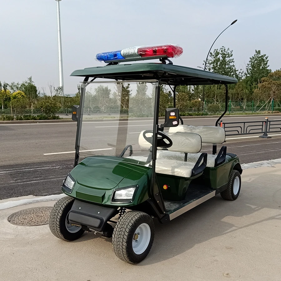 2+2 4 seats small cheap sports electric 4 seater Rain Covered Powered golf carts