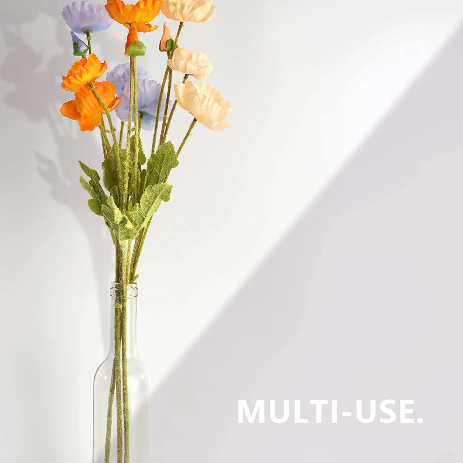 500 ml/16 oz Clear Glass Bottles With Cork Lids & Seal Shrink Capsules Caps,Home Brewing Wine & Juicing Bottles For Bordeaux Win