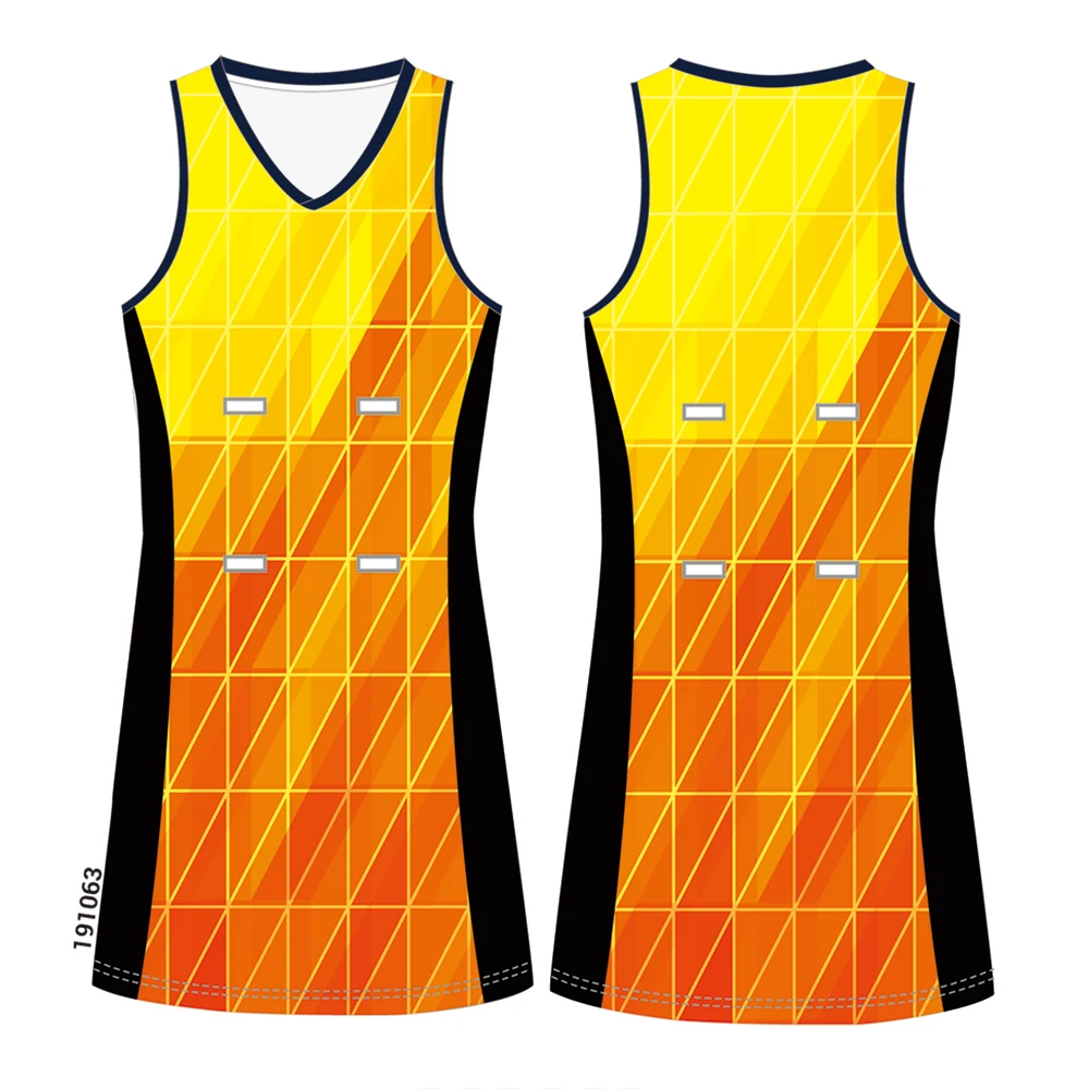Akilex 2022 новый дизайн пользовательская Униформа netball высокое качество