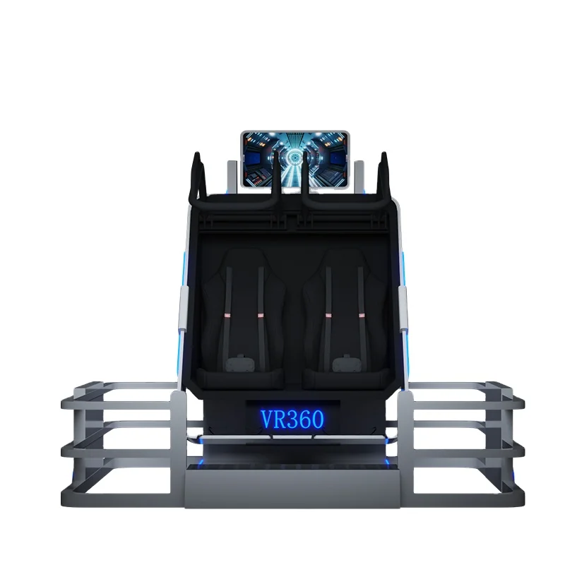 32 inch large screen 720 degree VR glasses enjoy  flight simulator the exciting and fun massive games  equipment with 2 seater