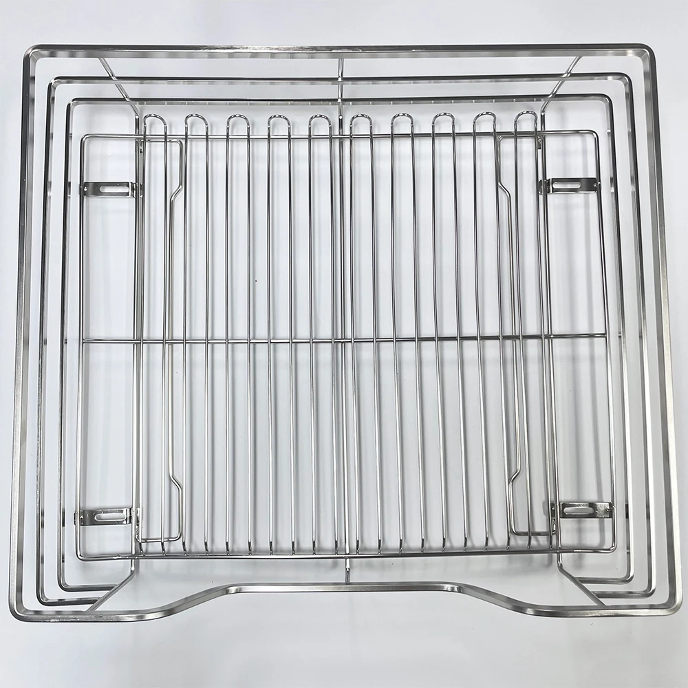 800 mm pull out wire basket kitchen larder base unit cupboard drawer