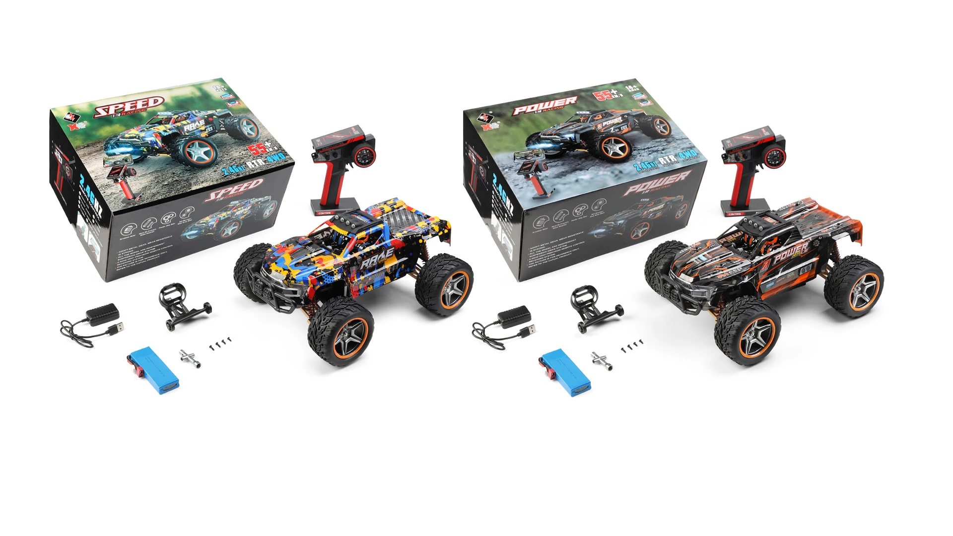 2023 оригинальный Wltoys 104016 Радиоуправляемый автомобиль 1:10 2 4G Радиоуправляемая машина игрушки 4WD большой сплав электрические гусеничные Горячая Распродажа