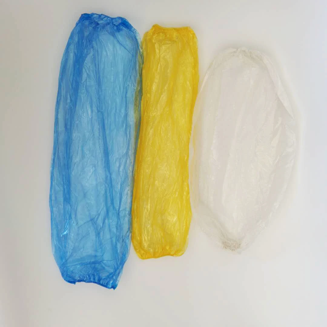 Customized disposable waterproof dustproof plastic LDPE sleeve cover for Kitchen outdoor barbecue clean room