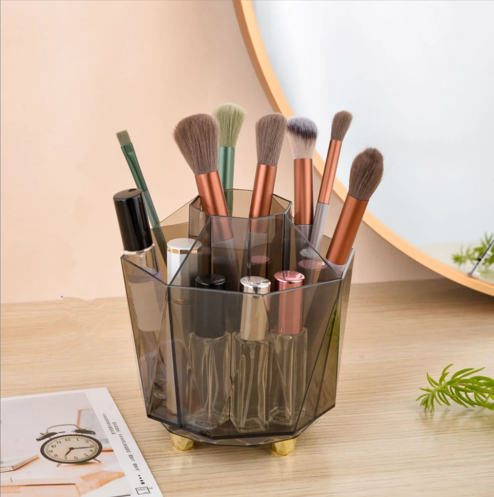 360 Rotated Divided Desktop Organizer