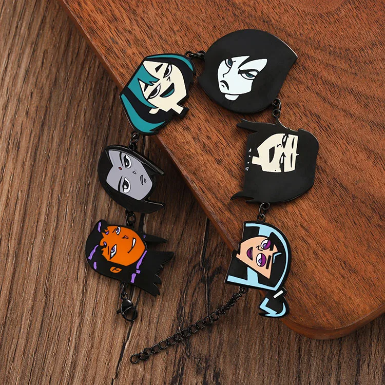 Factory Custom Bracelet Charm Fashion Cool Stainless Steel Women Men Bracelet 3D Cartoon Character Anime Bracelet for Gifts