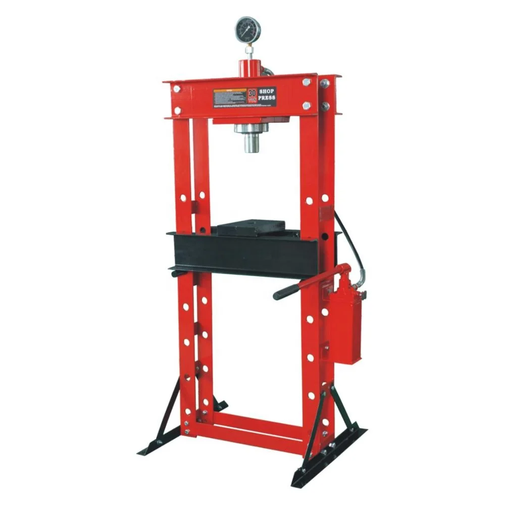 30T SHOP PRESS WITH GAUGE