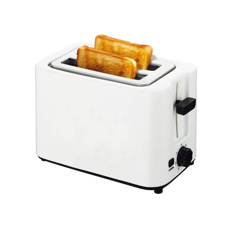 Wholesale Custom Household Kitchen Appliance 2 Slices Browning  White Electric Mini Multifunction Automatic Bread Toaster