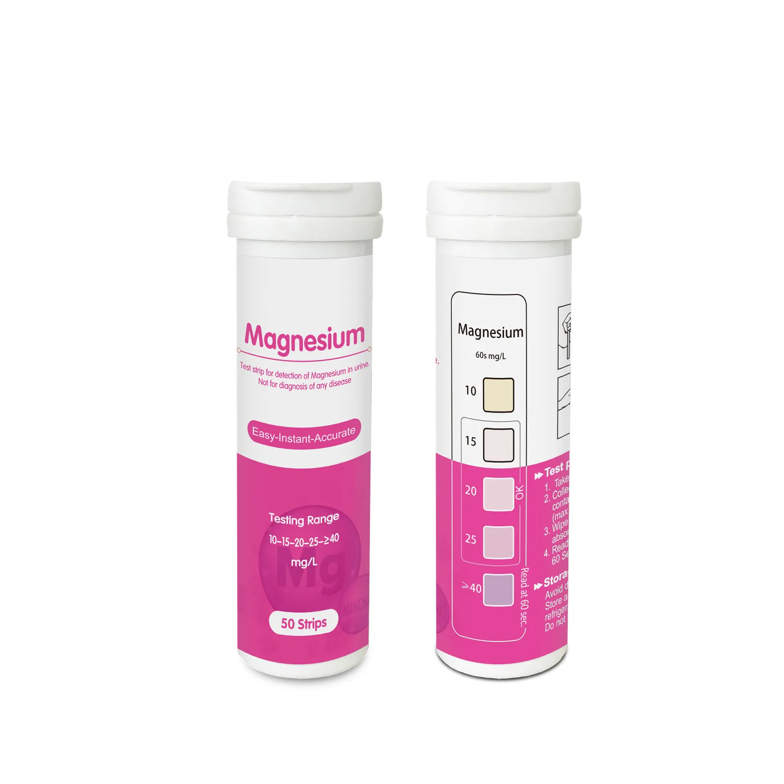 Wholesale  price Accurate home use Clinical Analytical Instruments Urine Magnesium Test Strips
