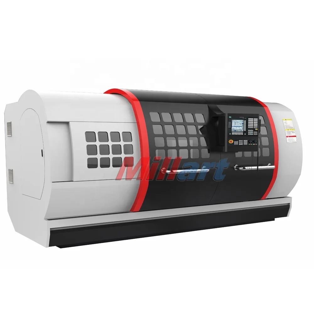 CK61100 Flat Bed CNC Turning Lathe Machine Center/Heavy Duty Machine Price/Horizontal Flat Bed CNC Lathe