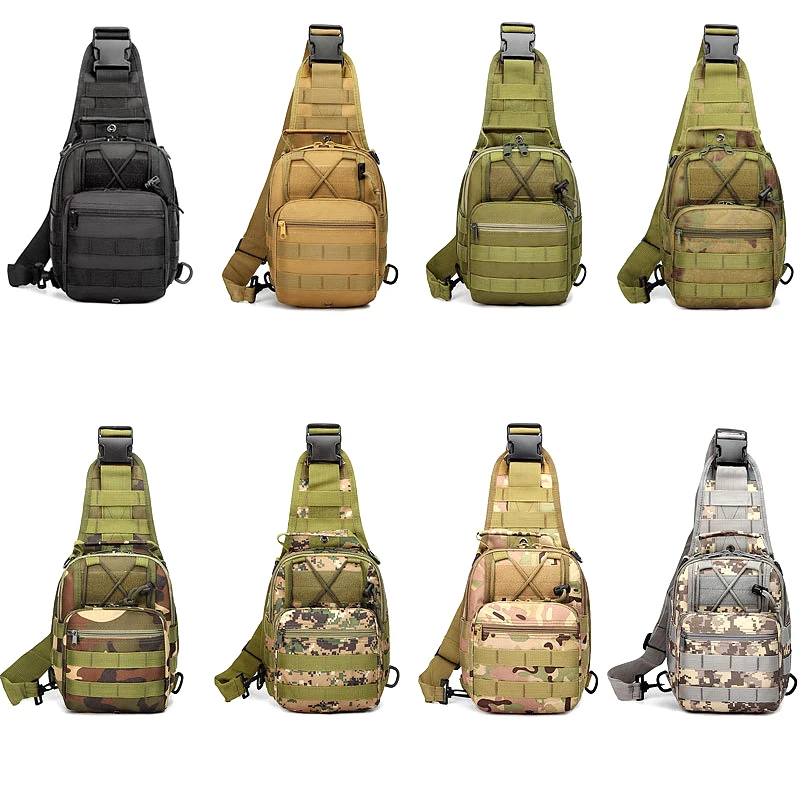 Hunting Training Rip-Away Shoulder Chest Crossbody Sling Messenger Vest Shoulder Sling Tactical Bag