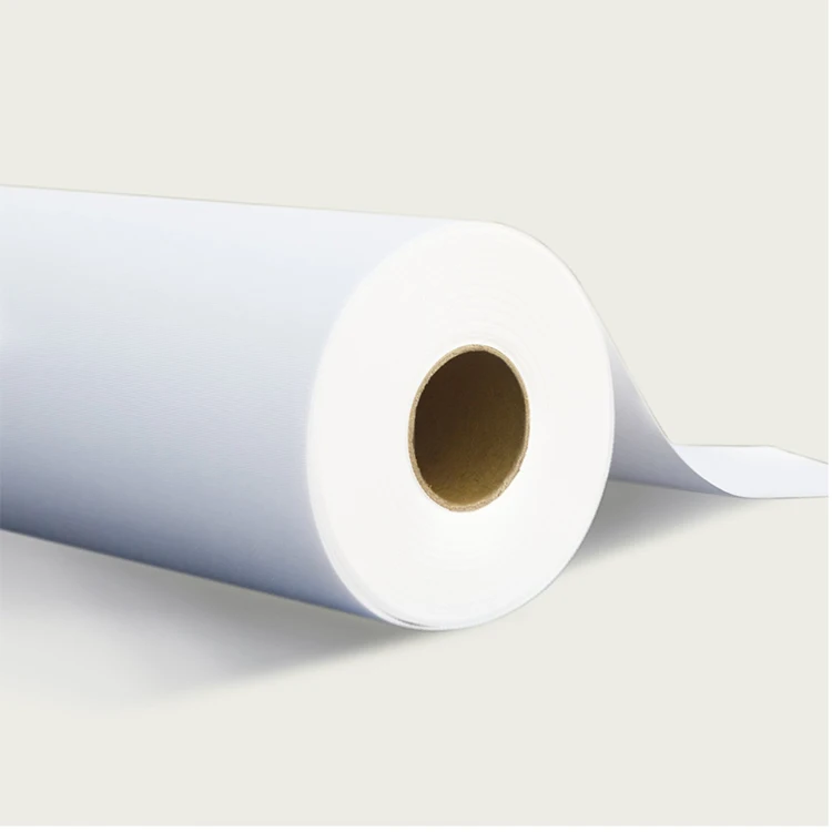 blank waterbased  fabric roll for painting canvas wholesale /100% polyester satin waterproof art canvas for Latex by rolls