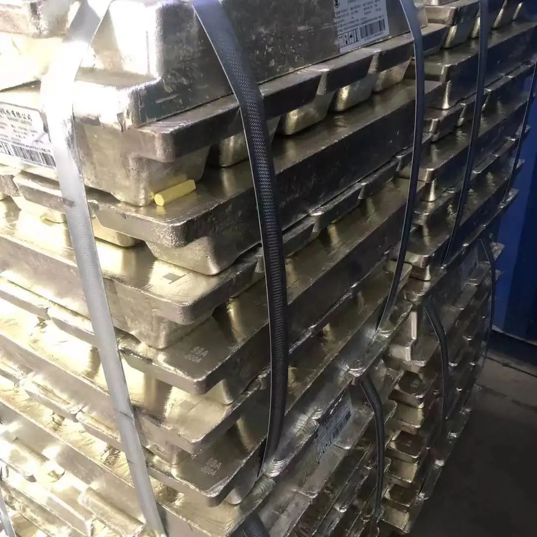 Tin Ingot 99.9%  Sn Ingot With High Quality,Pure Tin Metal Supply