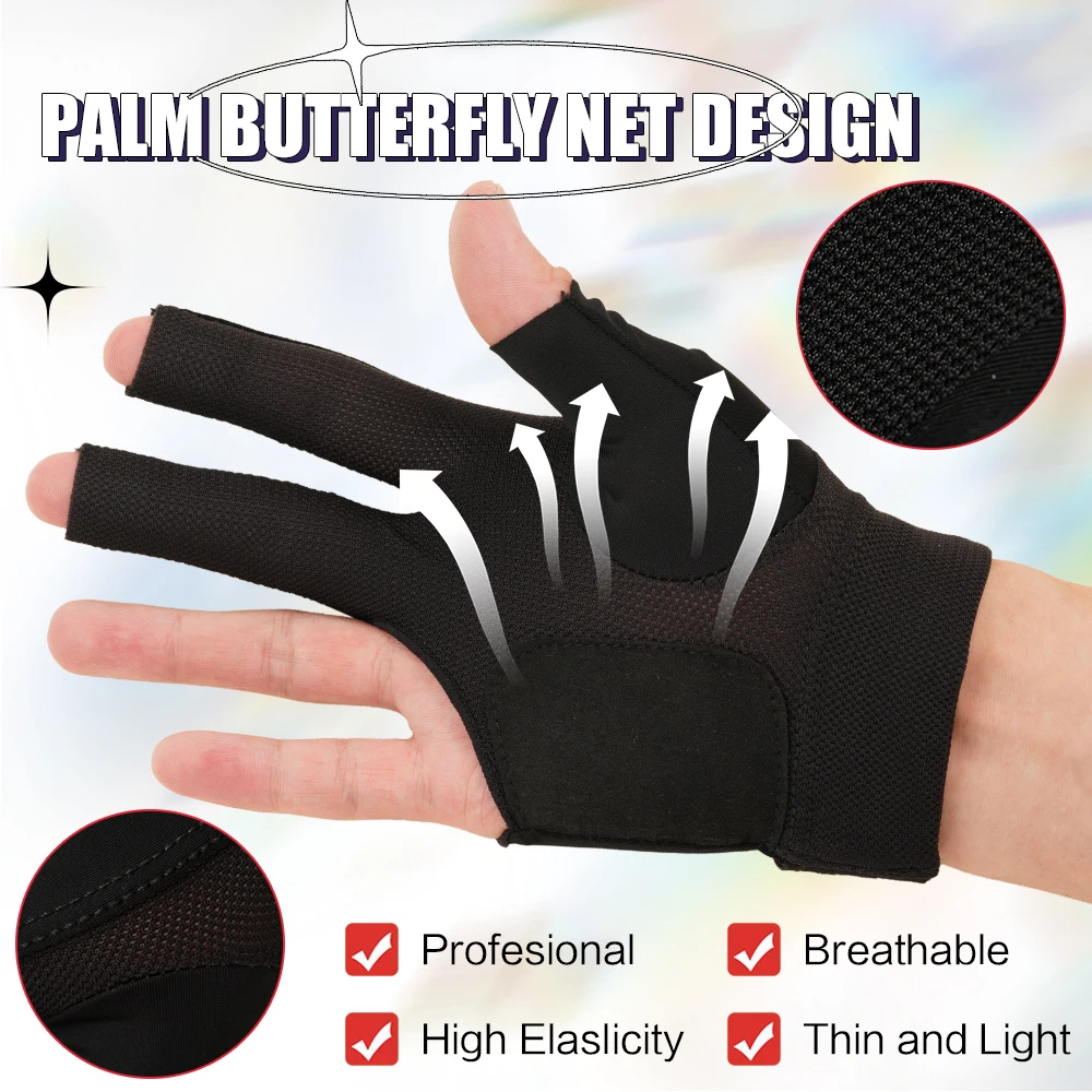 CRICAL 3 Fingers Billiard  Comfortable Snooker Cue  Right Hand & Left Hand Billiard Training  Accessories