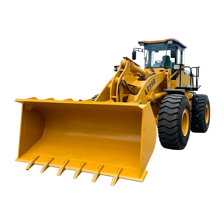 LTMG 958 High operating efficiency heavy duty 5t frontal loader 3 cubic meters 4wd payloader 5 ton wheel loader for sale