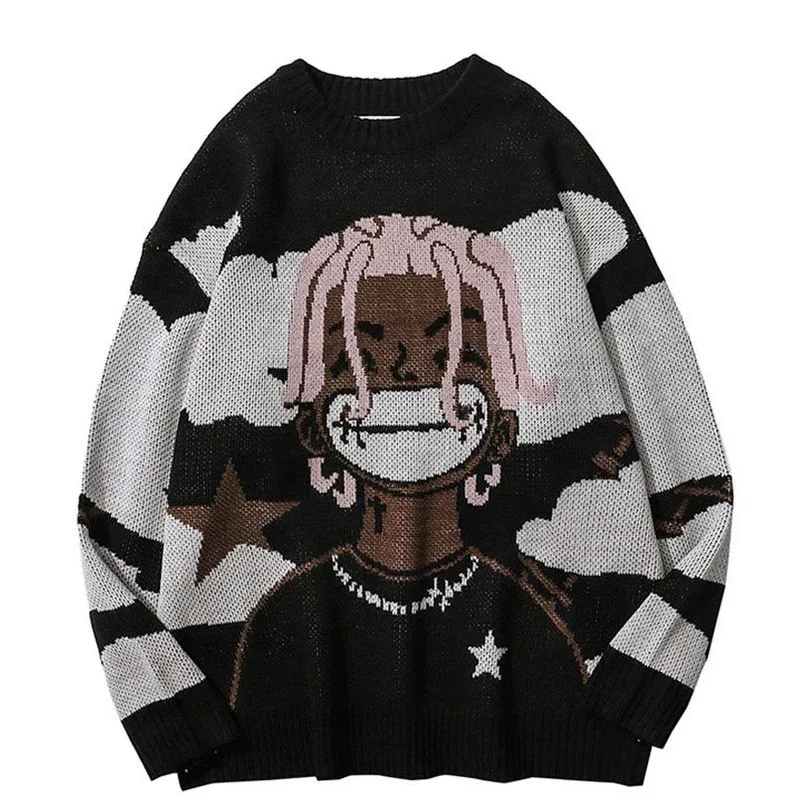 Loose Sweaters Women Winter Knitting wear Korean Casual 2023 Female Autumn Graphic Pullover Warm Sweater