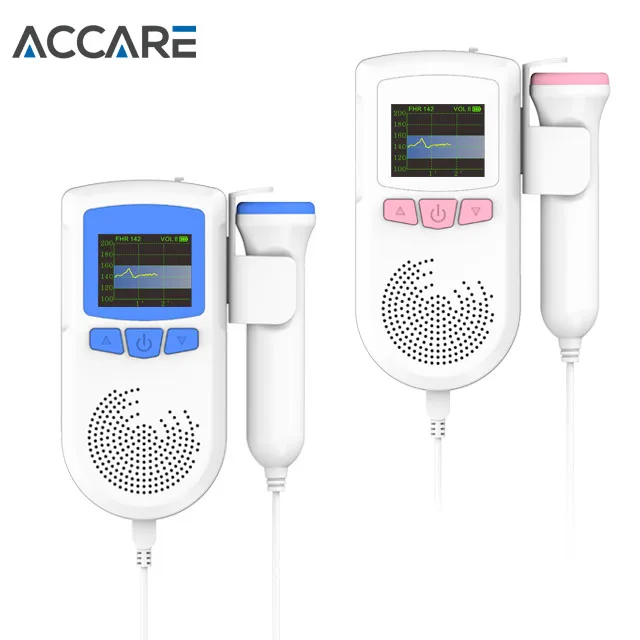 Portable medical Doppler Fetal Heart Apparatus Heartbeat Baby Monitor baby heartbeat monitor ultrasound Fetal Doppler monitor