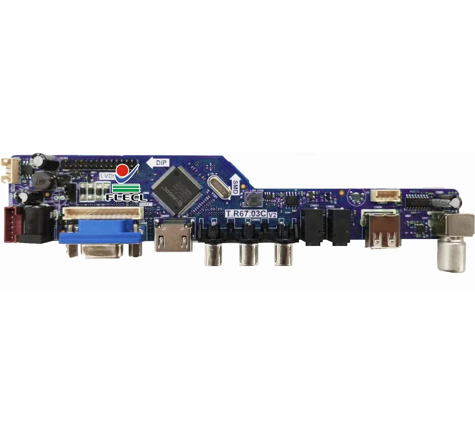 FLECL  TR67.03C  LED MOTHER BOARD  TV MAIN BOARD  FOR 15-27 inch LED  LCD TV